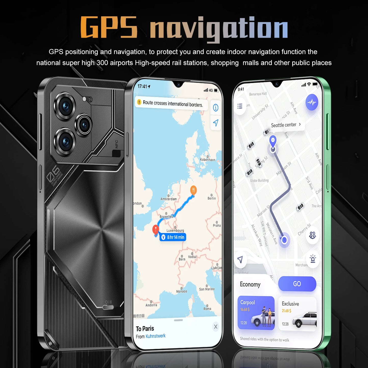 2025 New Global Pova 6 Pro unlocks high-definition screen with a 7.3-inch 22GB+2TB 5G dual analog Celulares Android 14 8000mAh - Mountain ship