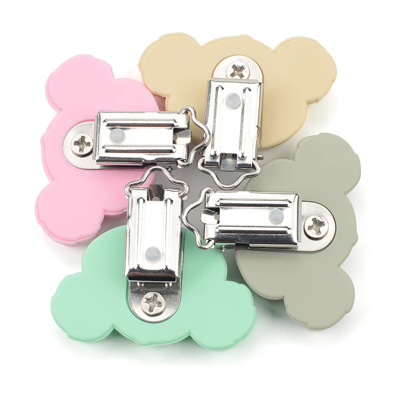 LOFCA 1PC Silicone Koala Clips jewelry creation clip Pendant Tools Multi Colors clips for Necklace Jewelry Accessories - Mountain ship