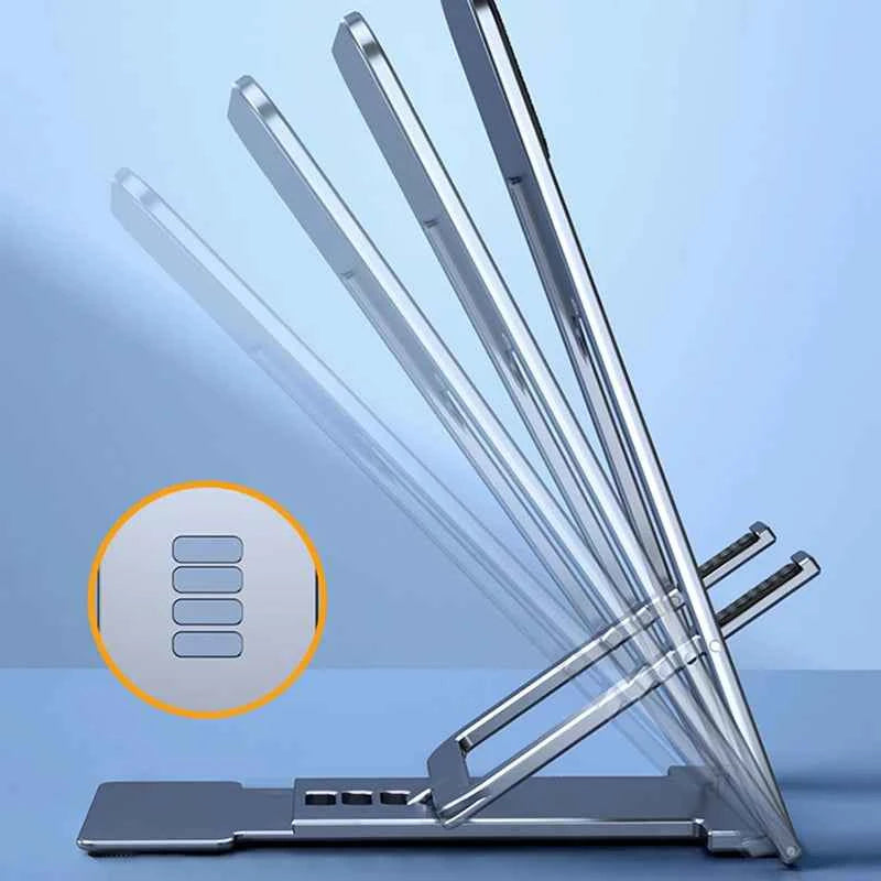 2024 Mini Desktop Multi-Angle Folding Mobile Phone Holder Hollow Plastic Tablet Stand Portable For Iphone 12 11 8 7 pro Support - Mountain ship