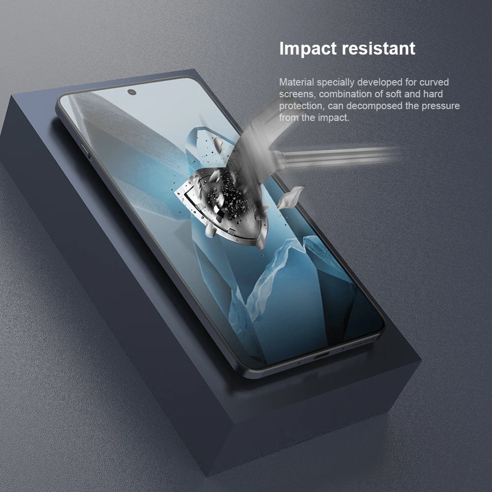 Nillkin 2Pcs Full Glue Screen Protector For OnePlus 13 Impact Resistant Full Cover Soft Film For One Plus 13 With Tool - Mountain ship