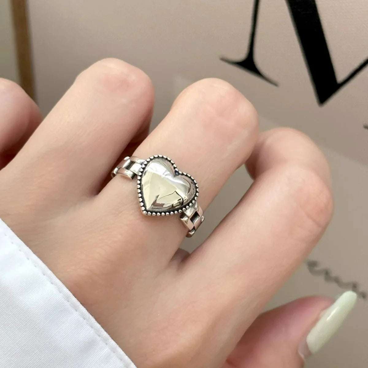 New Arrival Romantic Love Heart 925 Sterling Silver Female Jewelry Set For Women Necklace Bracelet Ring Best Engagement Gifts - Mountain ship