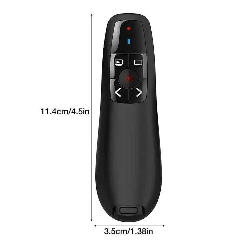 2024 NEW 2.4GHz Wireless Power Point Pen Presentation Clicker USB Remote Control Flip Presenter Pointer PPT Slide Advancer Pens - Mountain ship