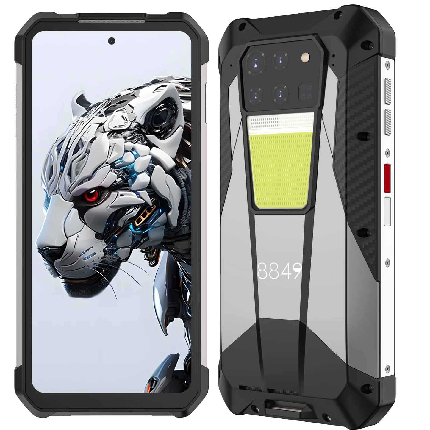 8849 Tank 3 Rugged Smartphone 32GB 512GB 23800mAh 120W Charger Dimensity 8200 5G Cell Phone 200MP 120Hz Led Light Mobile Phone - Mountain ship