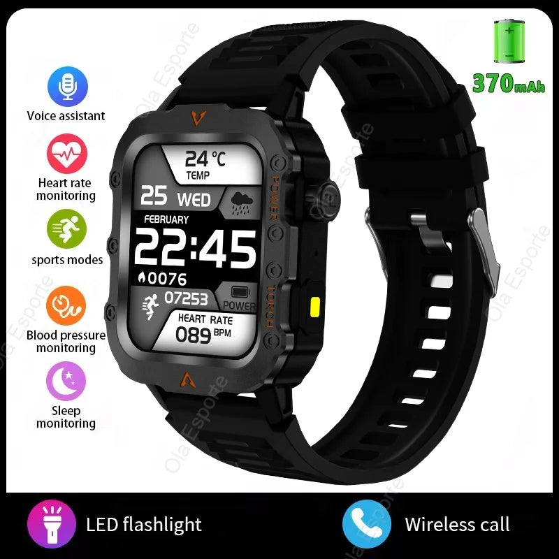 Original Men Smart Watch Bluetooth Call Fitness Clock 3ATM IP68 Swim Waterproof Sports Smartwatch for Women Xiaomi Android 2025 - Mountain ship