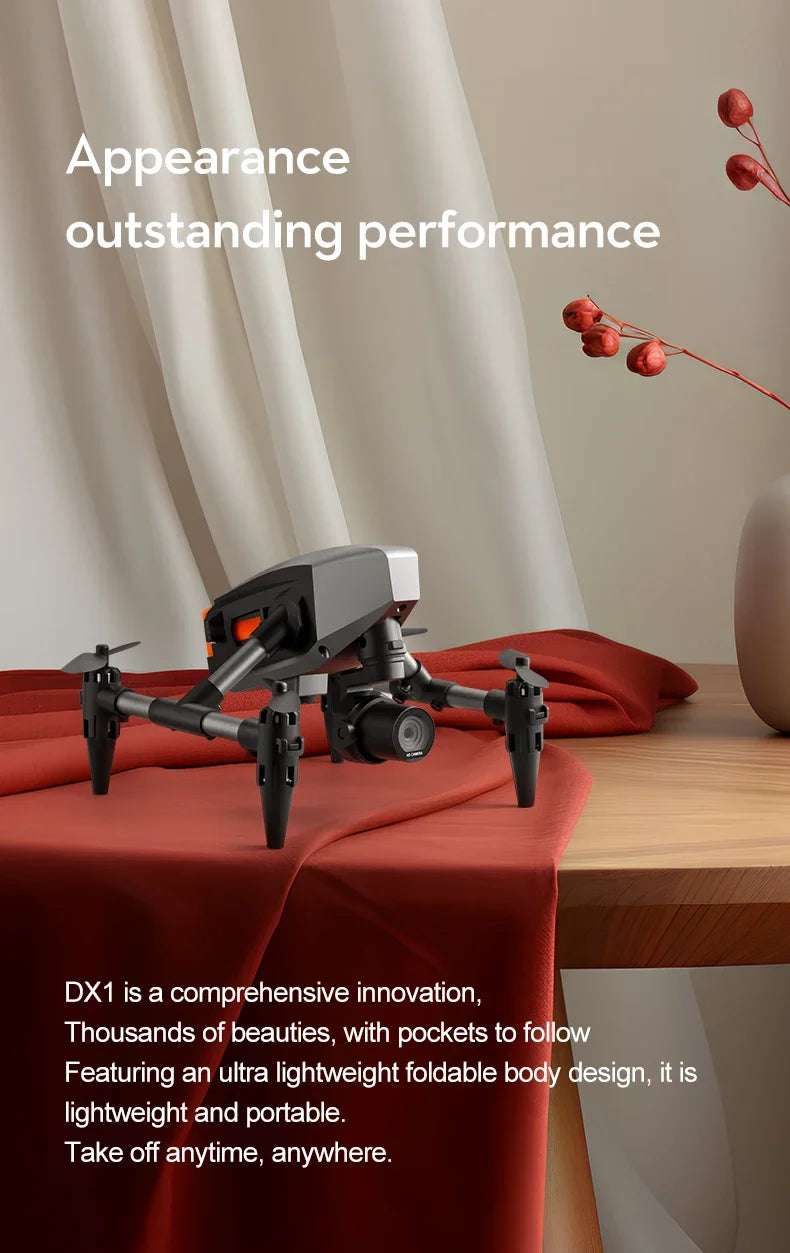 XD1 Pro Mini Dron with 8K Dual Camera WIFI Alloy Anti-drop Optical Flow Positioning Quadcopter Remote Control Gift RC Toy - Mountain ship