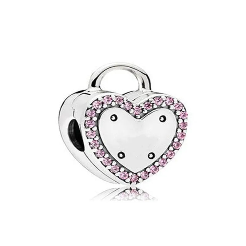 Europe 925 Silver Family Charm Fit Original Bracelet Jewelry Pendant Boy Girl Sparkling Mom Bead Sisters Pandora Dangle Plated Mountain ship