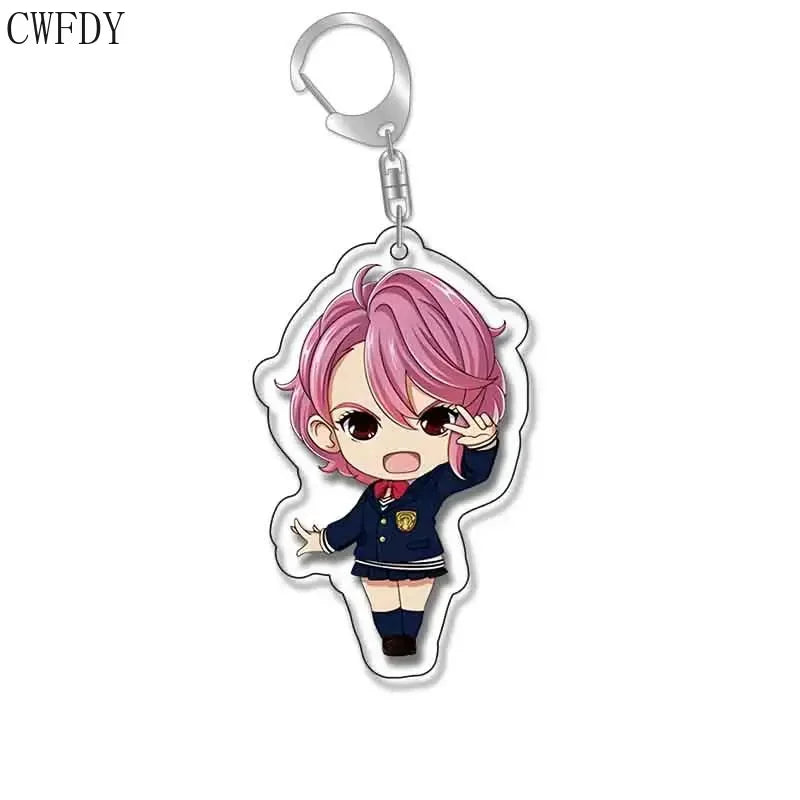 New Anime Dandadan Momo Acrylic Keychain Children Cartoon Badge Pendant Charms Key Chain Jewelry Accessories For Fans Xams Gift - Mountain ship