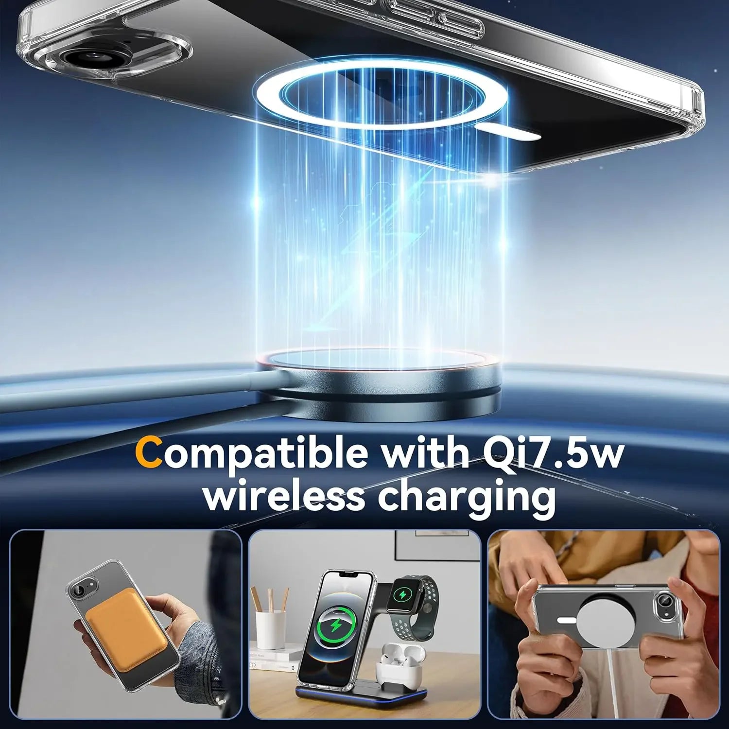 For Magsafe Magnetic Wireless Charging Case For iPhone 16E iPhone16E 5G Shockproof Matte Back Cover Coque - Mountain ship