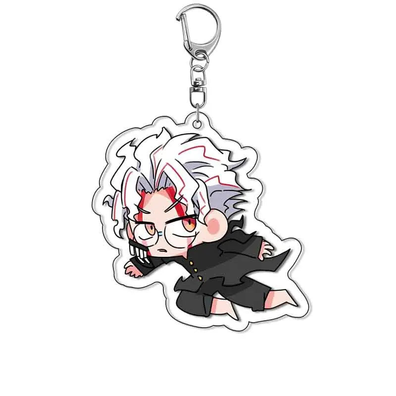 New Anime Dandadan Momo Acrylic Keychain Children Cartoon Badge Pendant Charms Key Chain Jewelry Accessories For Fans Xams Gift Mountain ship