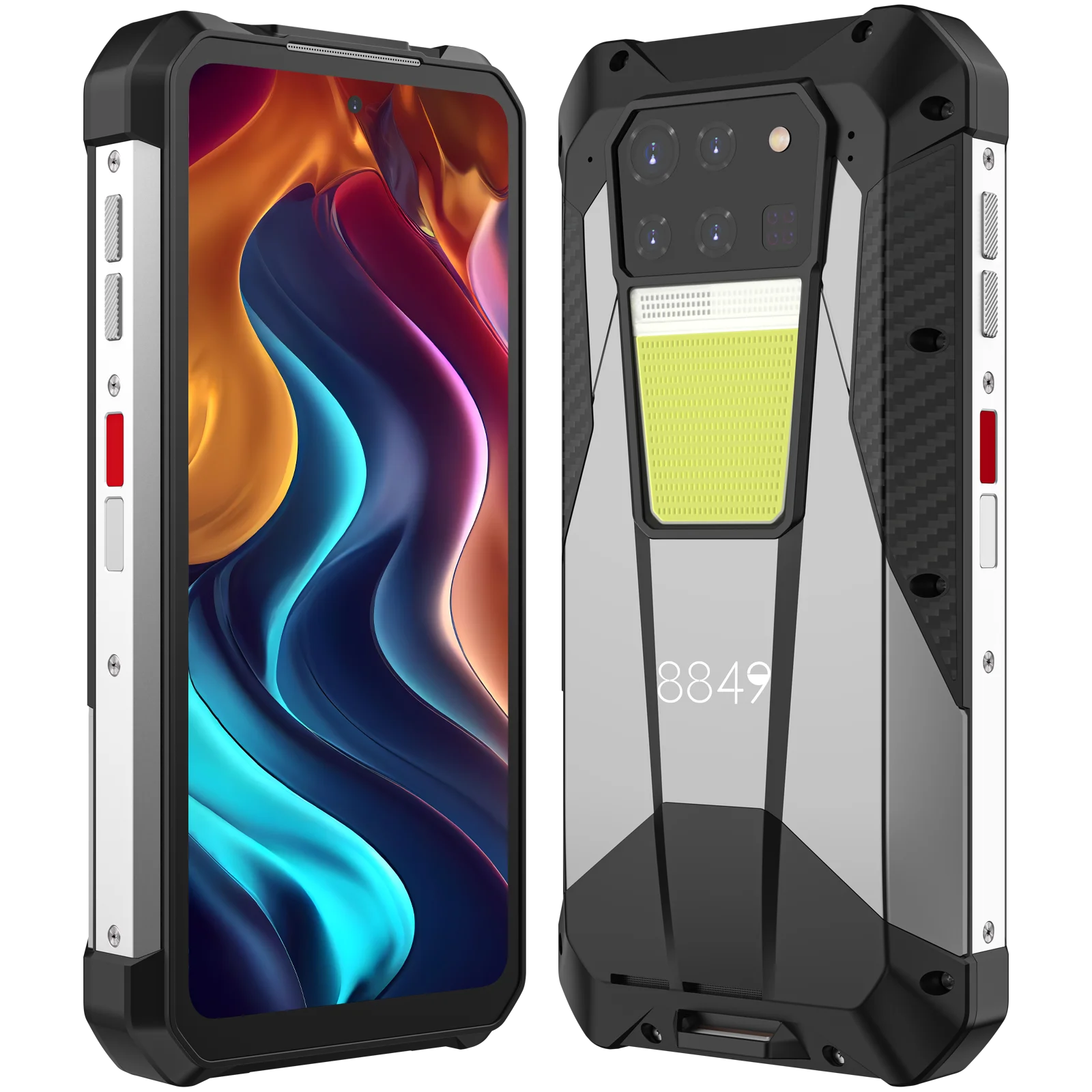8849 Tank 3 Rugged Smartphone 32GB 512GB 23800mAh 120W Charger Dimensity 8200 5G Cell Phone 200MP 120Hz Led Light Mobile Phone - Mountain ship