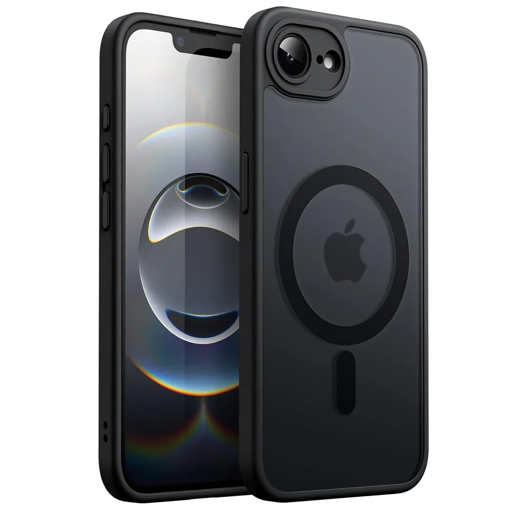 For Magsafe Magnetic Wireless Charging Case For iPhone 16E iPhone16E 5G Shockproof Matte Back Cover Coque - Mountain ship