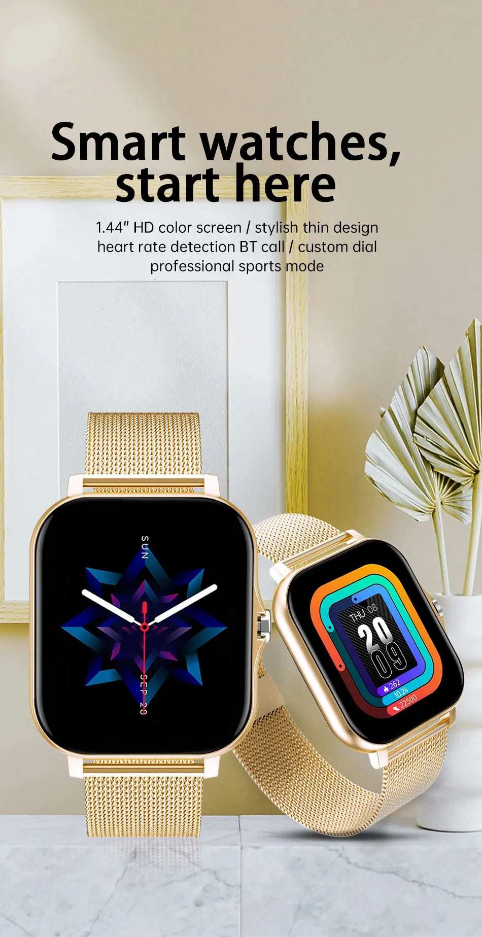 2025 New Bluetooth Answer Call Smart Watch Men Touch Call Fitness Tracker Waterproof Smartwatch Women For Android ios Gift - Mountain ship