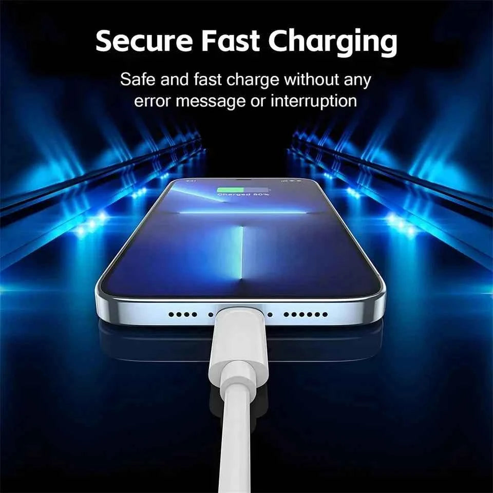 Original 30W USB Cable For Apple iPhone 14 13 12 11 Pro Max 7 8 Plus XS XR Fast Charging USB C TO iOS Cable Charger Accessories - Mountain ship