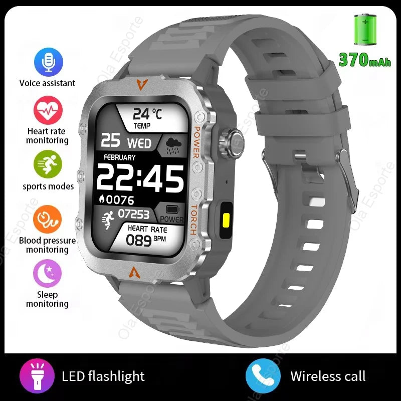 Original Men Smart Watch Bluetooth Call Fitness Clock 3ATM IP68 Swim Waterproof Sports Smartwatch for Women Xiaomi Android 2025 - Mountain ship