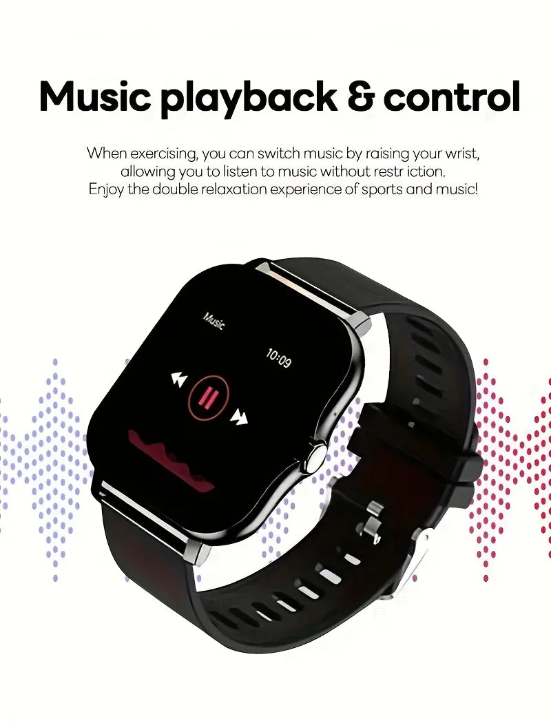 2025 New Bluetooth Answer Call Smart Watch Men Touch Call Fitness Tracker Waterproof Smartwatch Women For Android ios Gift - Mountain ship