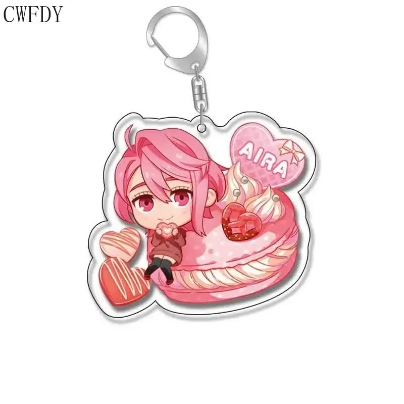 New Anime Dandadan Momo Acrylic Keychain Children Cartoon Badge Pendant Charms Key Chain Jewelry Accessories For Fans Xams Gift Mountain ship
