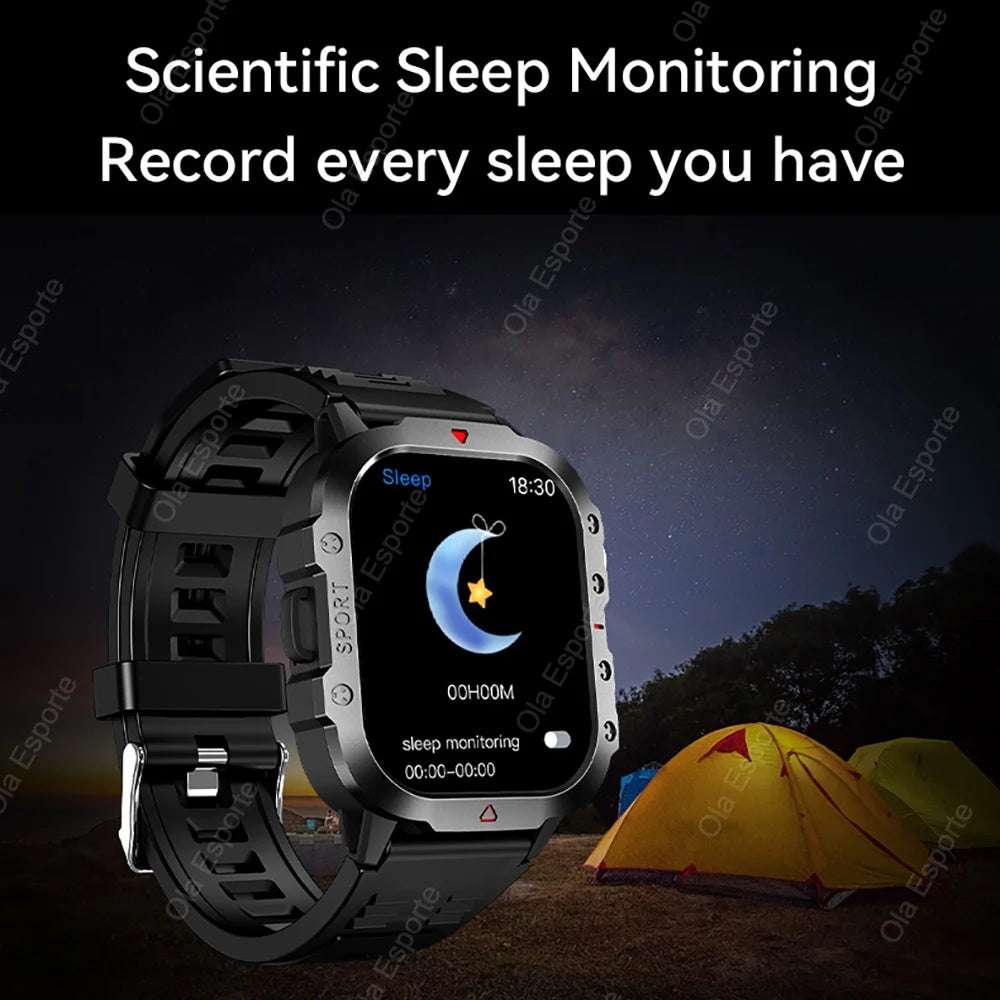 Original Men Smart Watch Bluetooth Call Fitness Clock 3ATM IP68 Swim Waterproof Sports Smartwatch for Women Xiaomi Android 2024 - Mountain ship