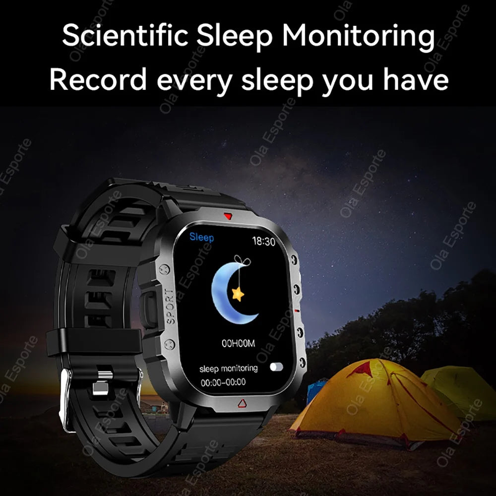 Original Men Smart Watch Bluetooth Call Fitness Clock 3ATM IP68 Swim Waterproof Sports Smartwatch for Women Xiaomi Android 2024 - Mountain ship