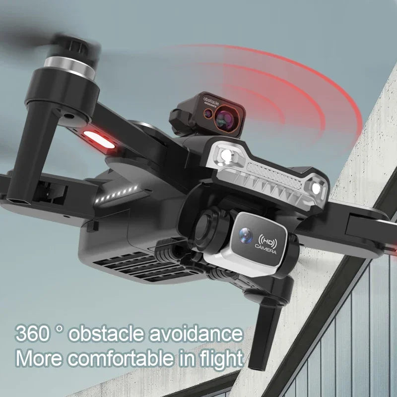 S1 8K Professinal HD GPS Dron One Key Return Optical Flow Localization Folding Quadcopter 360° Obstacle Avoidance Dron Toys - Mountain ship