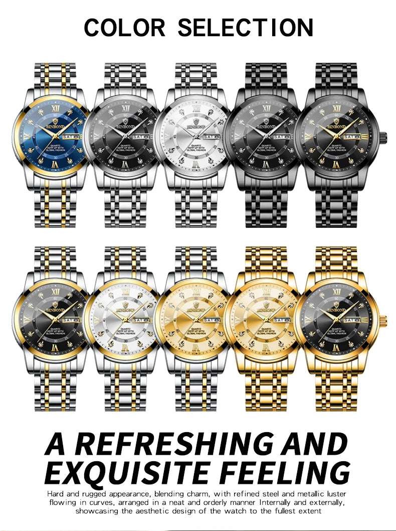 2024 Top Brand Luxury Fashion Diver Watch Men 30ATM Waterproof Date Clock Sport Watches Mens Quartz Wristwatch Relogio Masculino - Mountain ship