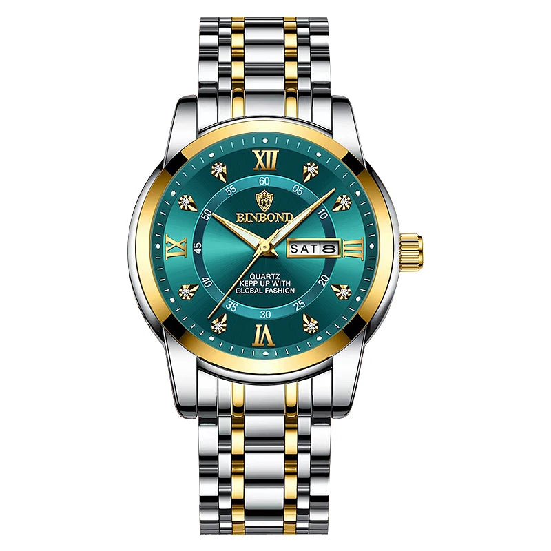 2024 Top Brand Luxury Fashion Diver Watch Men 30ATM Waterproof Date Clock Sport Watches Mens Quartz Wristwatch Relogio Masculino - Mountain ship
