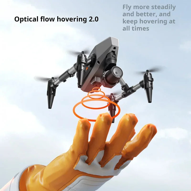 XD1 Pro Mini Dron with 8K Dual Camera WIFI Alloy Anti-drop Optical Flow Positioning Quadcopter Remote Control Gift RC Toy - Mountain ship
