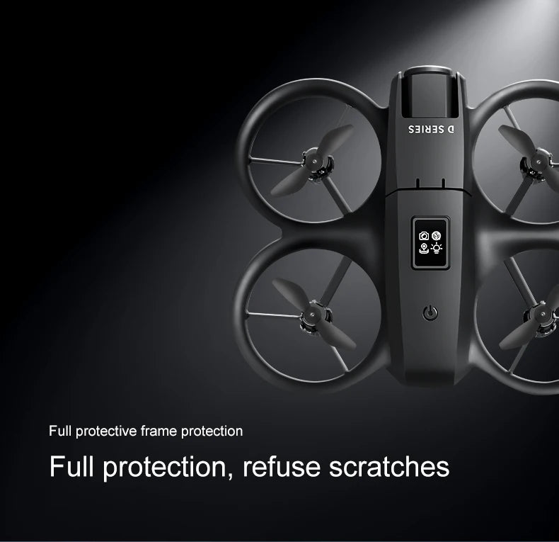2025 D16 Mini Drone HD Camera 4K 1080P 180 ° Lens Dron Professional Obstacle Avoidance Optical Flow FPV Dron RC Quadcopter Toys - Mountain ship