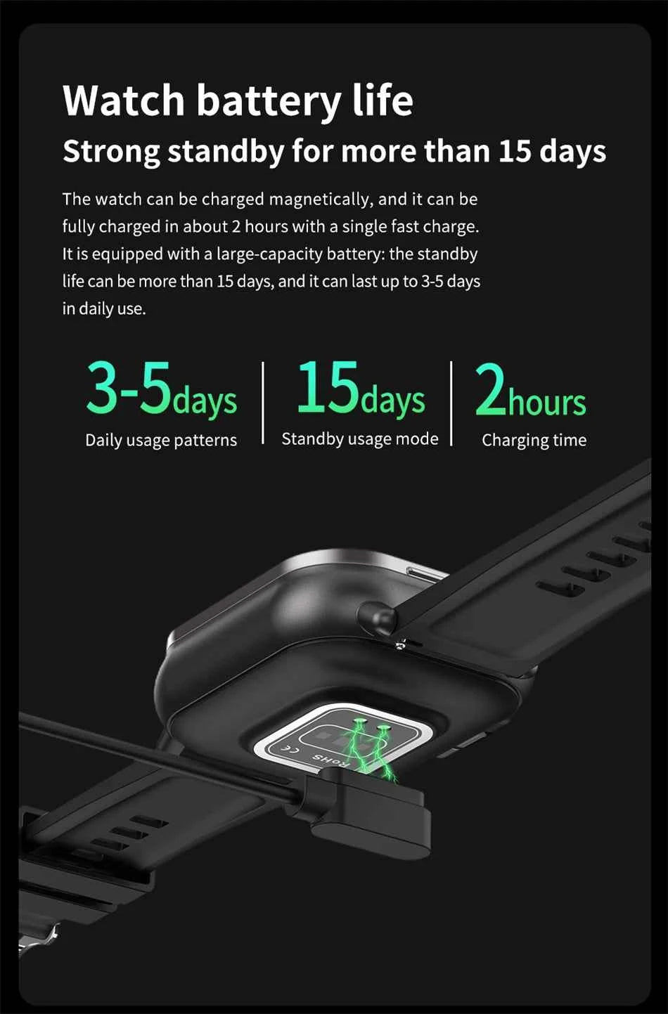 2024 Smart Watch 2 in 1 With Earphone Smartwatch Bluetooth Call Men Watch GPS Track Heart Rate Monitor Play Music SmartWatch - Mountain ship