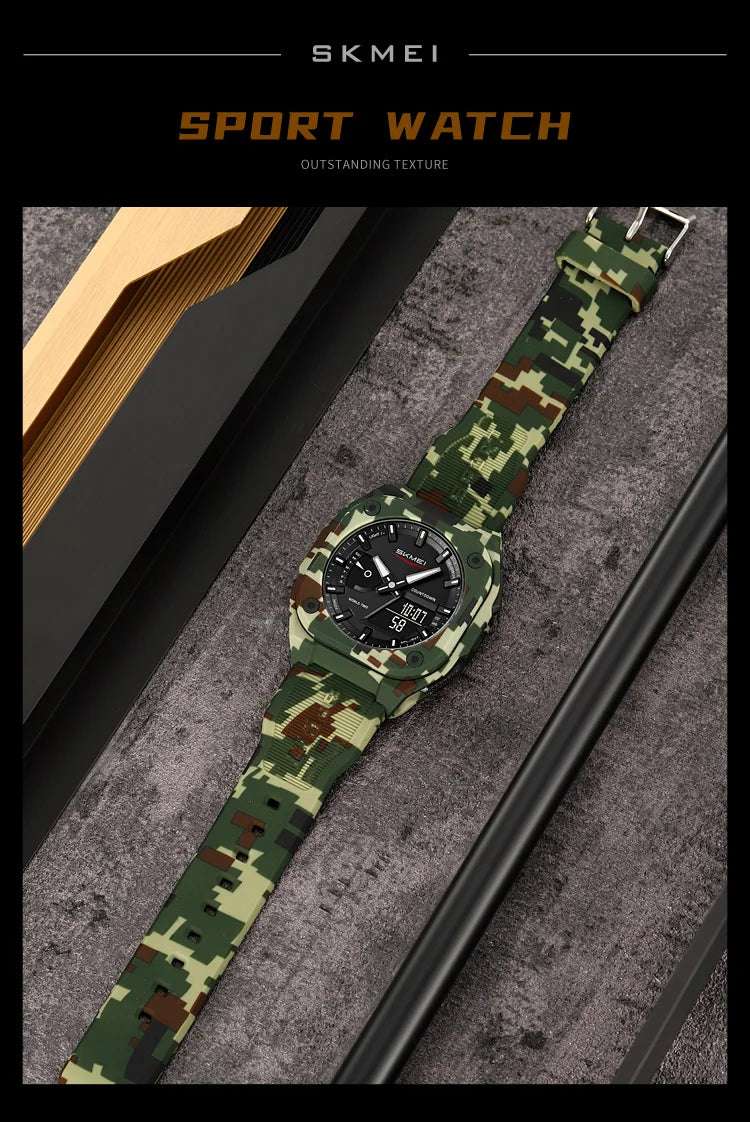 SKMEI Business Digital Electronic Watch Fashion Sports Quartz Watches For Mens Women Waterproof Wristwatches Clock Reloj Hombre - Mountain ship