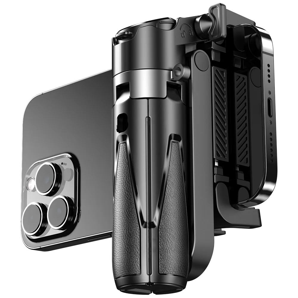 Newly Upgraded Design Mini Bluetooth Portable Telescopic Multifunctional Tripod Phone Selfie Stick - Mountain ship