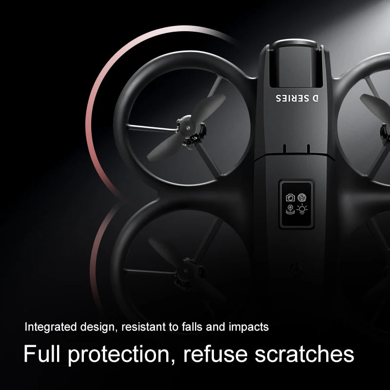 2025 D16 Mini Drone HD Camera 4K 1080P 180 ° Lens Dron Professional Obstacle Avoidance Optical Flow FPV Dron RC Quadcopter Toys - Mountain ship
