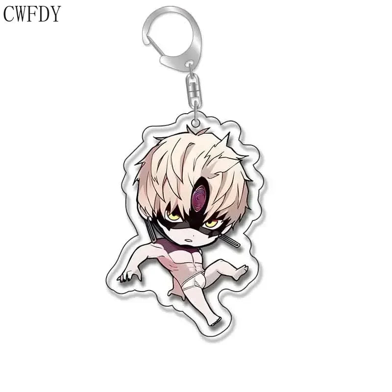 New Anime Dandadan Momo Acrylic Keychain Children Cartoon Badge Pendant Charms Key Chain Jewelry Accessories For Fans Xams Gift - Mountain ship