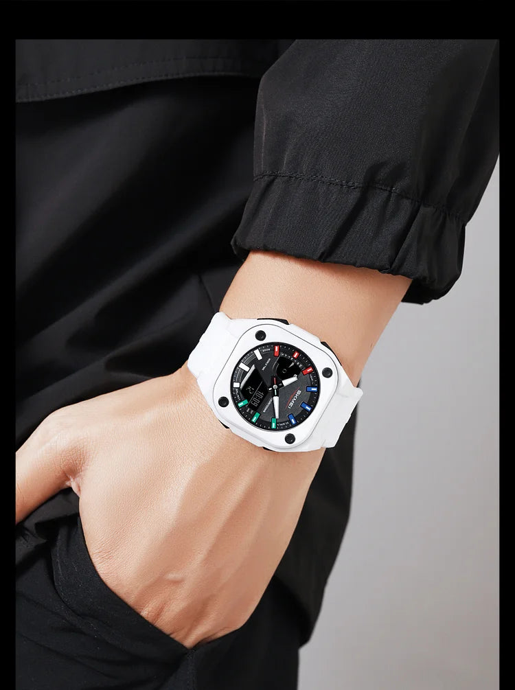 SKMEI Business Digital Electronic Watch Fashion Sports Quartz Watches For Mens Women Waterproof Wristwatches Clock Reloj Hombre - Mountain ship