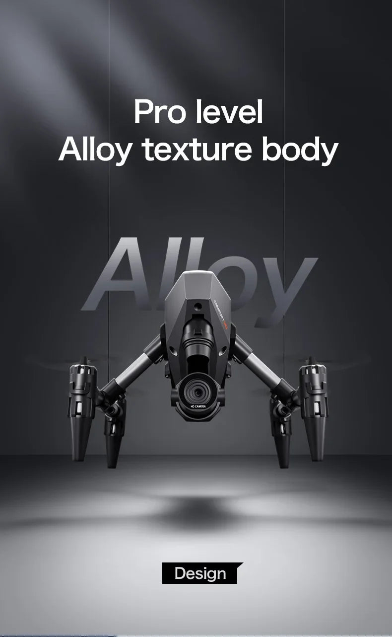 XD1 Pro Mini Dron with 8K Dual Camera WIFI Alloy Anti-drop Optical Flow Positioning Quadcopter Remote Control Gift RC Toy - Mountain ship