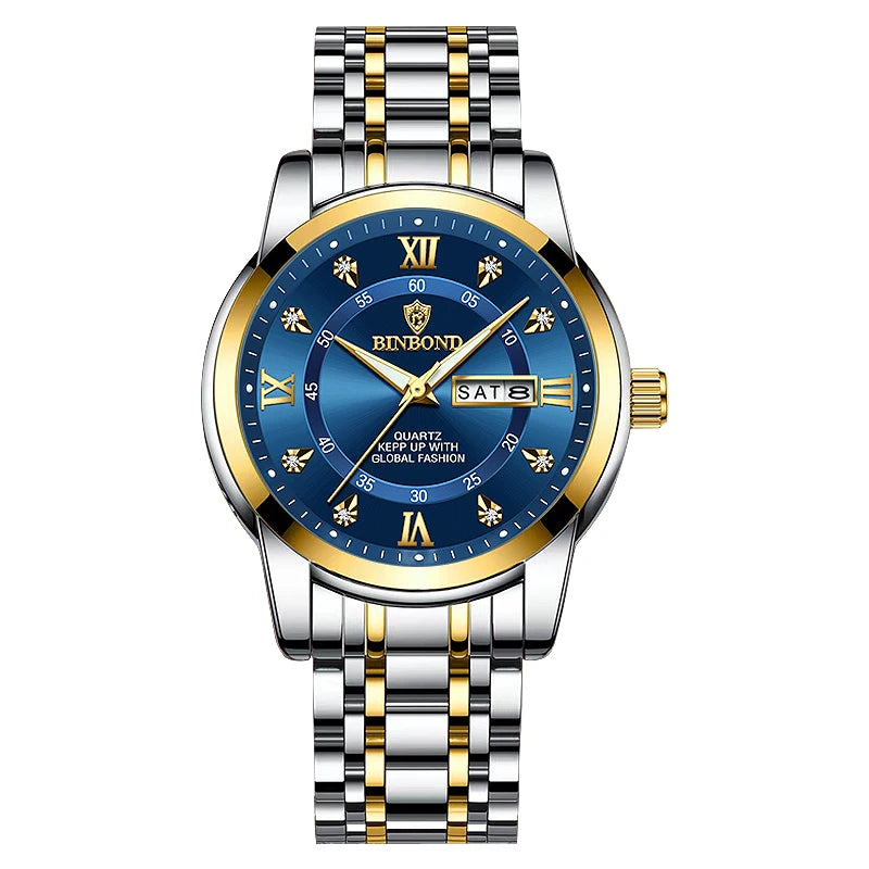 2024 Top Brand Luxury Fashion Diver Watch Men 30ATM Waterproof Date Clock Sport Watches Mens Quartz Wristwatch Relogio Masculino - Mountain ship