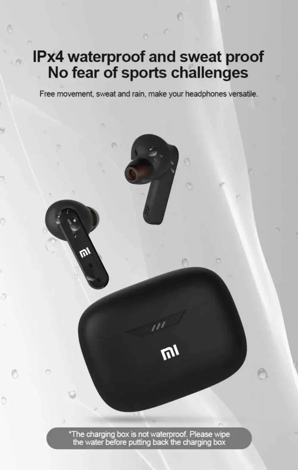 Xiaomi Tune 230NC TWS Wireless Bluetooth Earphones Earbuds Headsets Waterproof Sports Gaming Low Latency Smart Sports Headphones - Mountain ship