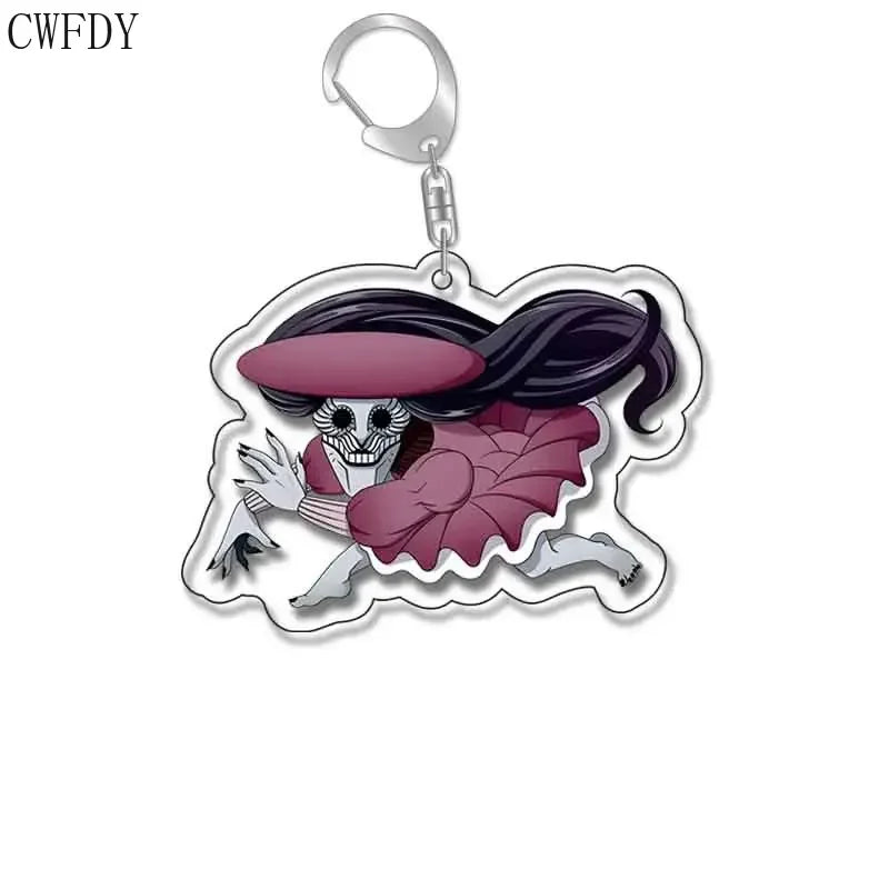 New Anime Dandadan Momo Acrylic Keychain Children Cartoon Badge Pendant Charms Key Chain Jewelry Accessories For Fans Xams Gift - Mountain ship