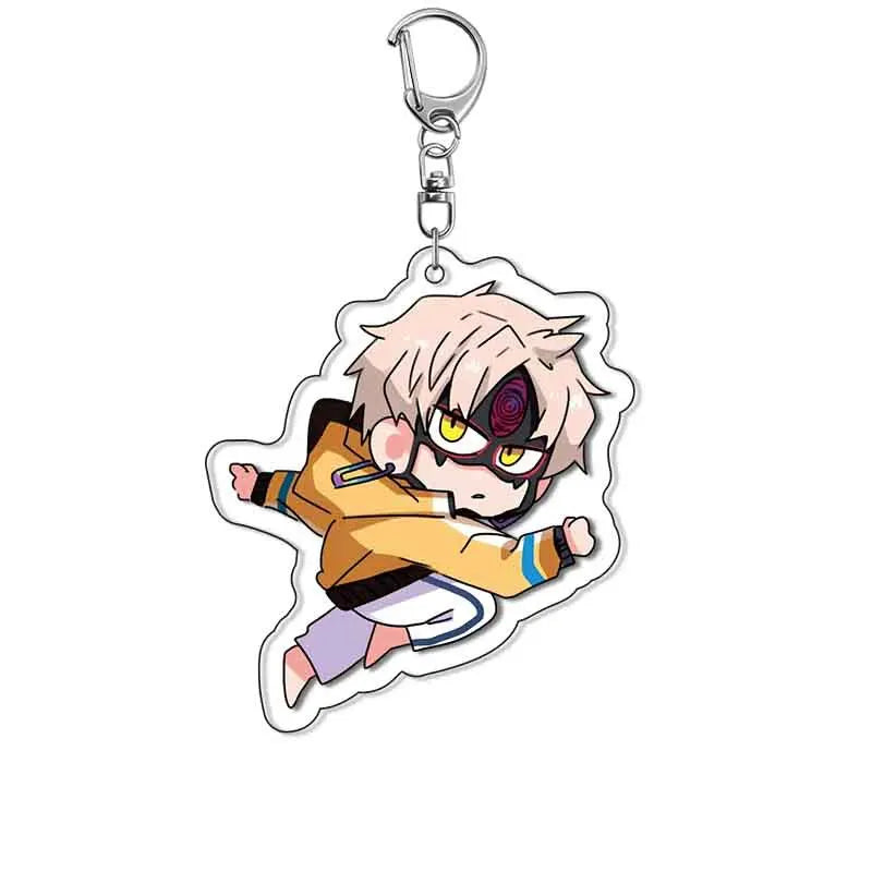 New Anime Dandadan Momo Acrylic Keychain Children Cartoon Badge Pendant Charms Key Chain Jewelry Accessories For Fans Xams Gift Mountain ship