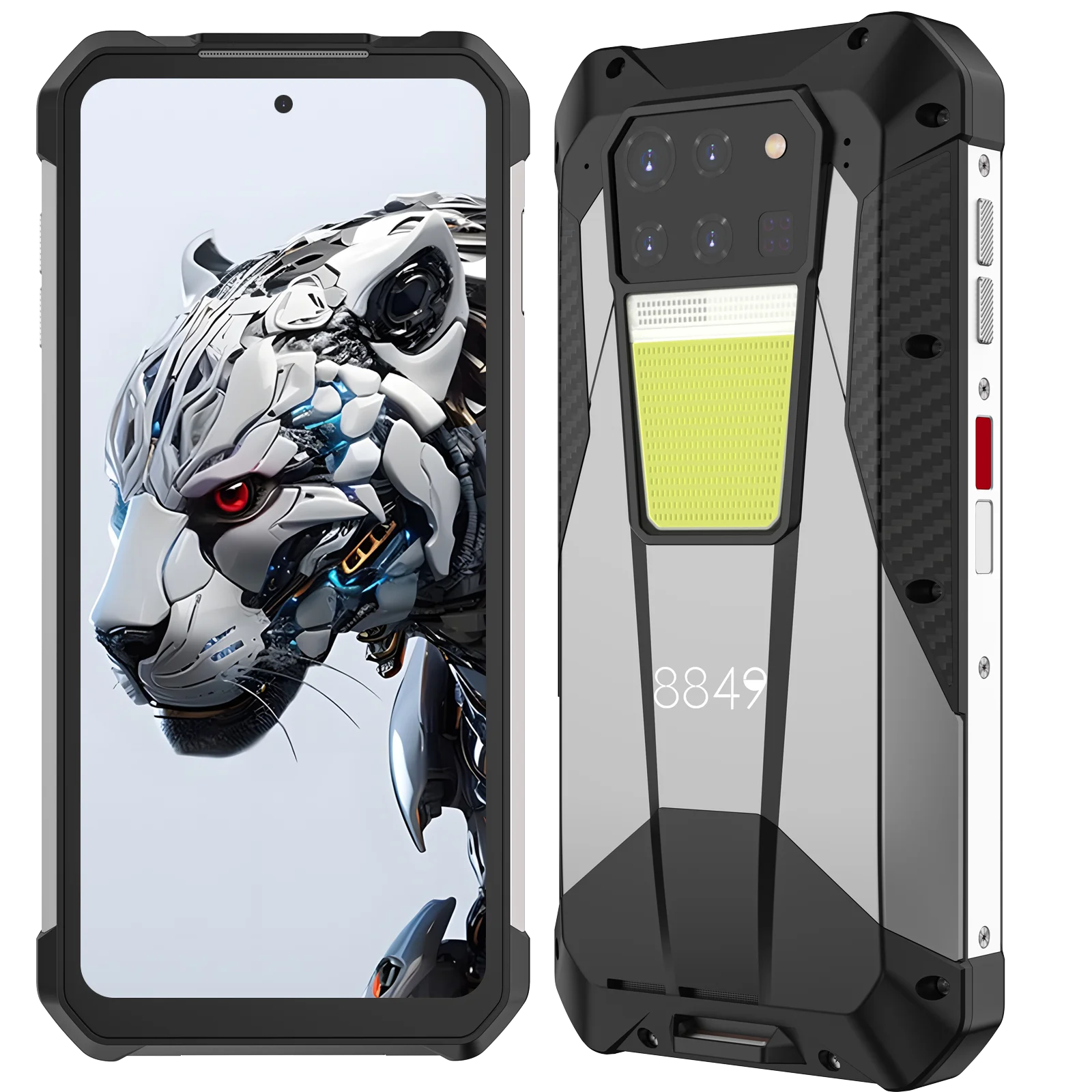 8849 Tank 3 Rugged Smartphone 32GB 512GB 23800mAh 120W Charger Dimensity 8200 5G Cell Phone 200MP 120Hz Led Light Mobile Phone - Mountain ship