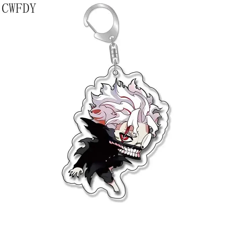 New Anime Dandadan Momo Acrylic Keychain Children Cartoon Badge Pendant Charms Key Chain Jewelry Accessories For Fans Xams Gift - Mountain ship