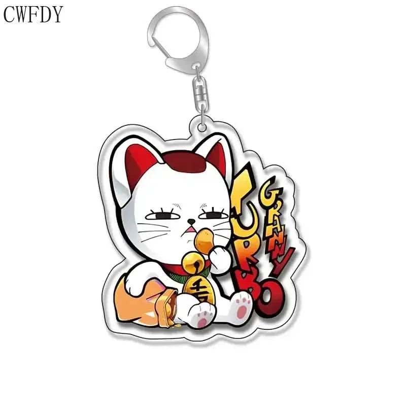 New Anime Dandadan Momo Acrylic Keychain Children Cartoon Badge Pendant Charms Key Chain Jewelry Accessories For Fans Xams Gift - Mountain ship