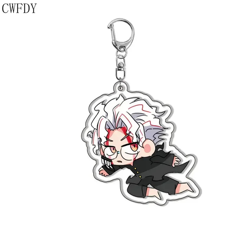 New Anime Dandadan Momo Acrylic Keychain Children Cartoon Badge Pendant Charms Key Chain Jewelry Accessories For Fans Xams Gift Mountain ship