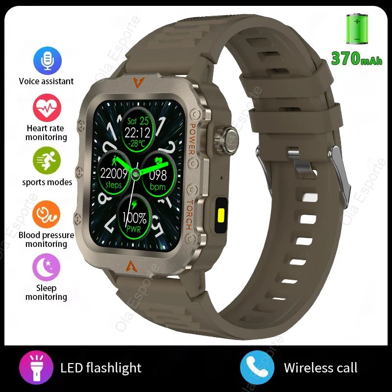 Original Men Smart Watch Bluetooth Call Fitness Clock 3ATM IP68 Swim Waterproof Sports Smartwatch for Women Xiaomi Android 2025 - Mountain ship