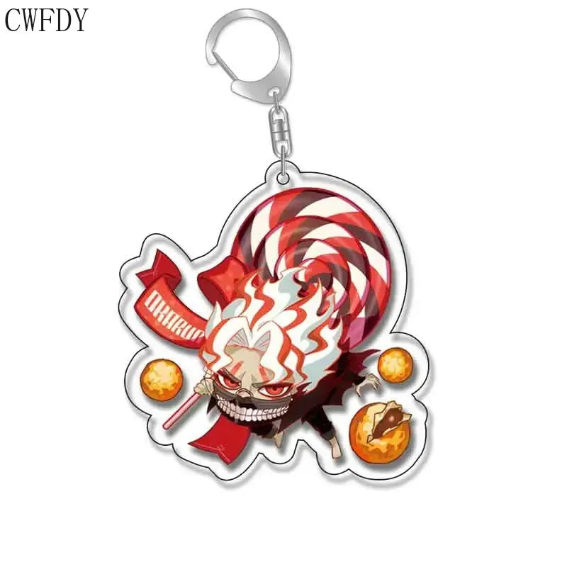 New Anime Dandadan Momo Acrylic Keychain Children Cartoon Badge Pendant Charms Key Chain Jewelry Accessories For Fans Xams Gift - Mountain ship