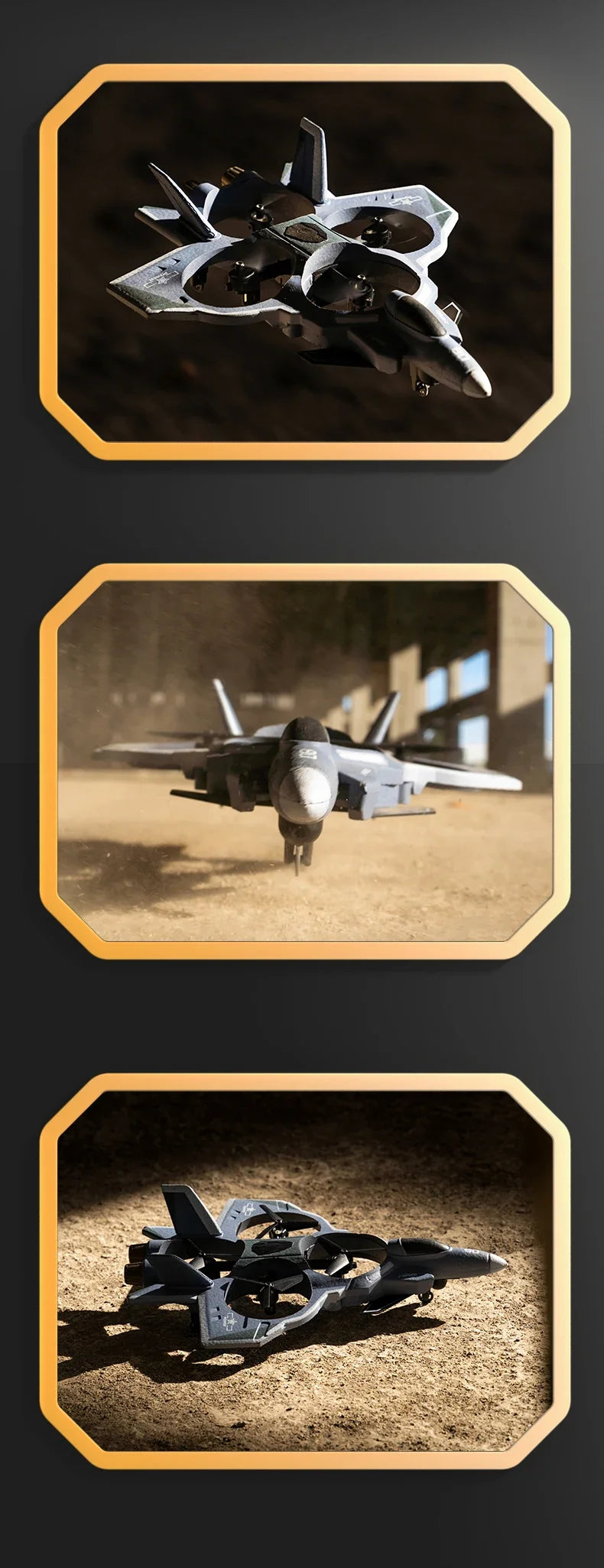 JJRC Dron With Camera Glide Take Off EVA Fighter WIFI Picture Transmission 8K Aerial Foam Remote Control Aircraft Toy Gifts - Mountain ship