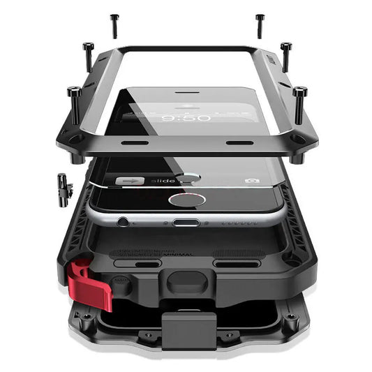 Armor Heavy Duty Protection Case for Samsung Galaxy S24 S23 S22 S21 FE S20 S10 S8 Note 10 Plus 20 Ultra 8 360 Metal Tank Cover - Mountain ship