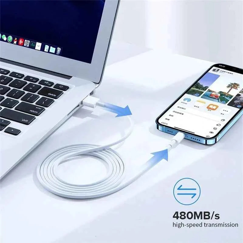 Original 30W USB Cable For Apple iPhone 14 13 12 11 Pro Max 7 8 Plus XS XR Fast Charging USB C TO iOS Cable Charger Accessories - Mountain ship