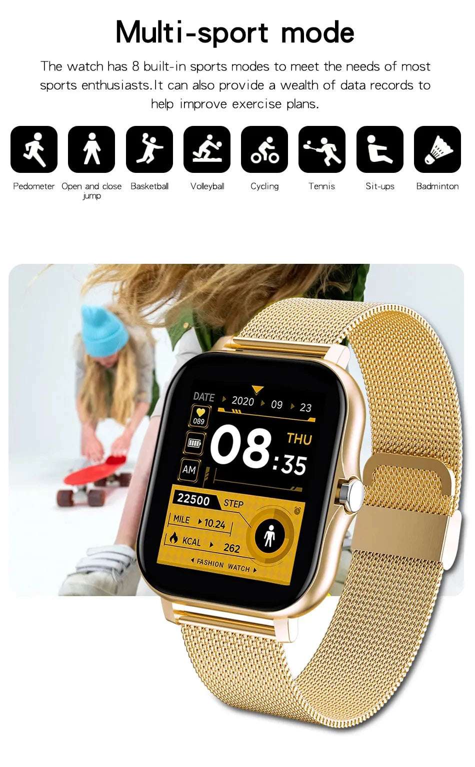 2025 New Bluetooth Answer Call Smart Watch Men Touch Call Fitness Tracker Waterproof Smartwatch Women For Android ios Gift - Mountain ship