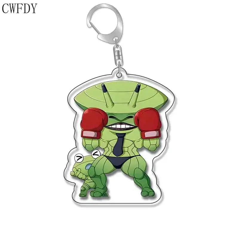 New Anime Dandadan Momo Acrylic Keychain Children Cartoon Badge Pendant Charms Key Chain Jewelry Accessories For Fans Xams Gift - Mountain ship