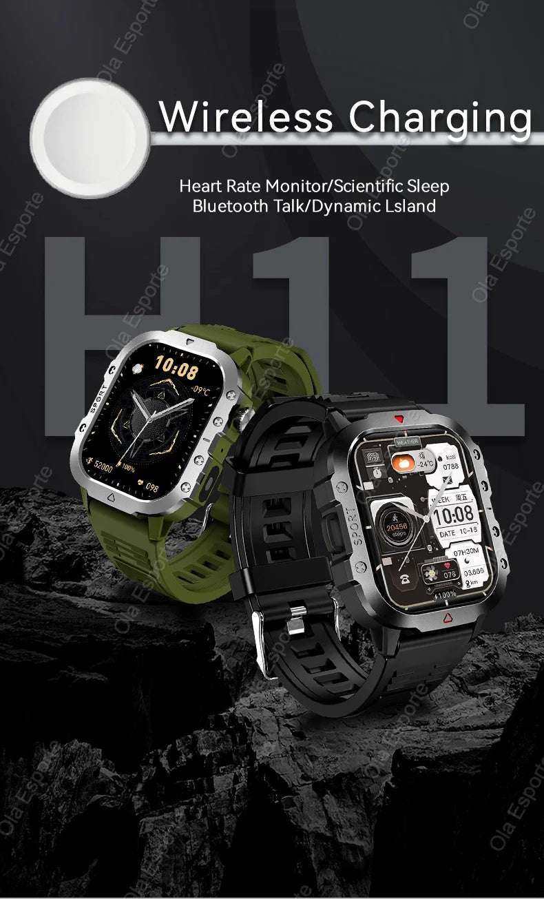 Original Men Smart Watch Bluetooth Call Fitness Clock 3ATM IP68 Swim Waterproof Sports Smartwatch for Women Xiaomi Android 2024 - Mountain ship
